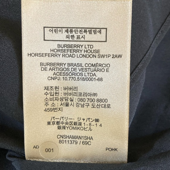 Burberry Uniform Black Pleated Midi Skirt Classic A-line - Picture 7 of 10